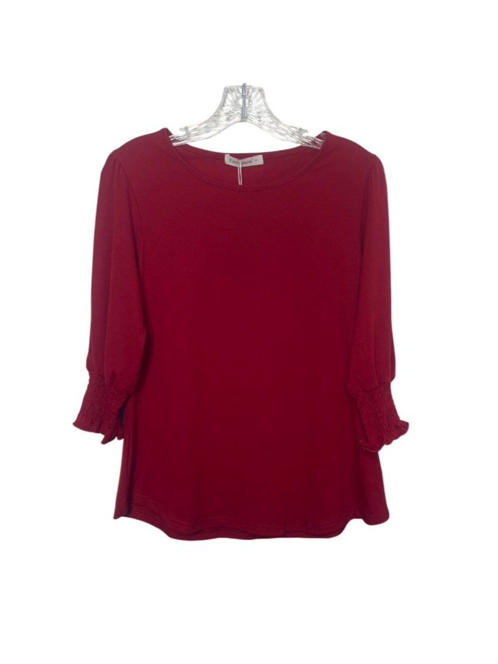 Fantaslook Blouse Shirt Womens Small Red New